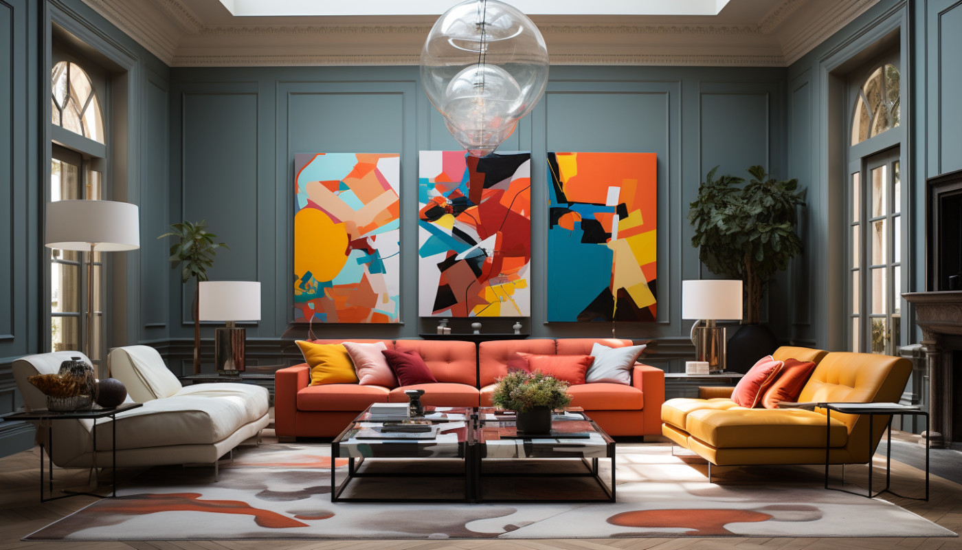 Autre - Comment décorer son intérieur avec des tableaux d'art contemporain ?